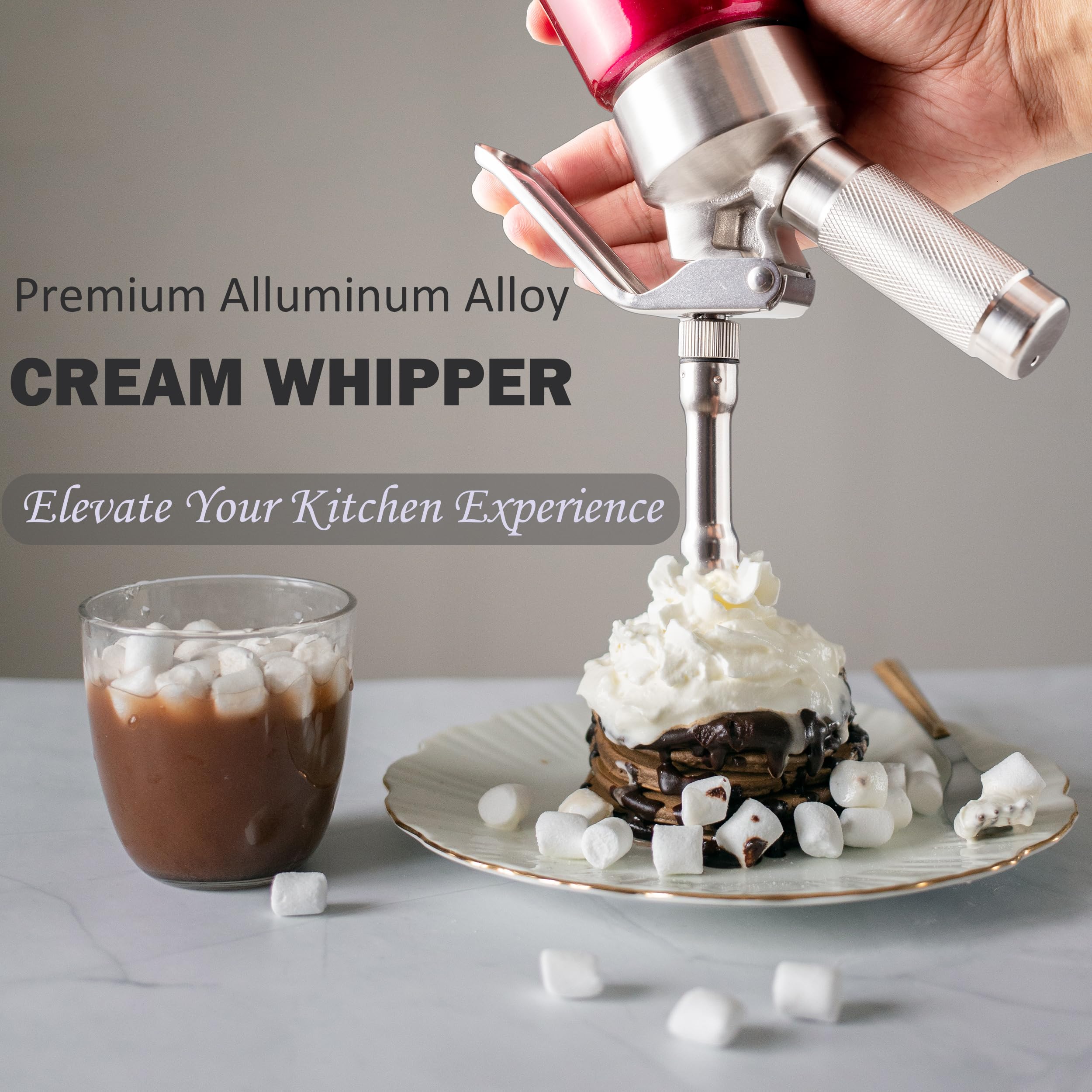 ホイップクリーム Amazon | ホイップクリームディスペンサー アルミニウム